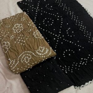 Black Cotton Satin Dress Material Manufacturer