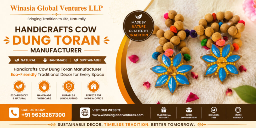 Handicrafts Cow Dung Toran Manufacturer